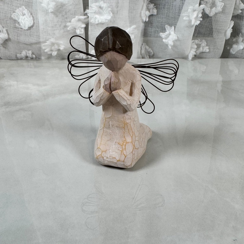 1999 Willow Tree Angel of Prayer Figurine Demdaco Susan Lordi Minimalist